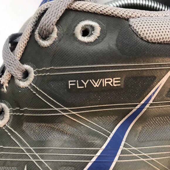 Nike Lunarglide 2+ Sneakers Men's 12 Gray & Blue 407648-099 Lace Up Running Shoe - Picture 10 of 13